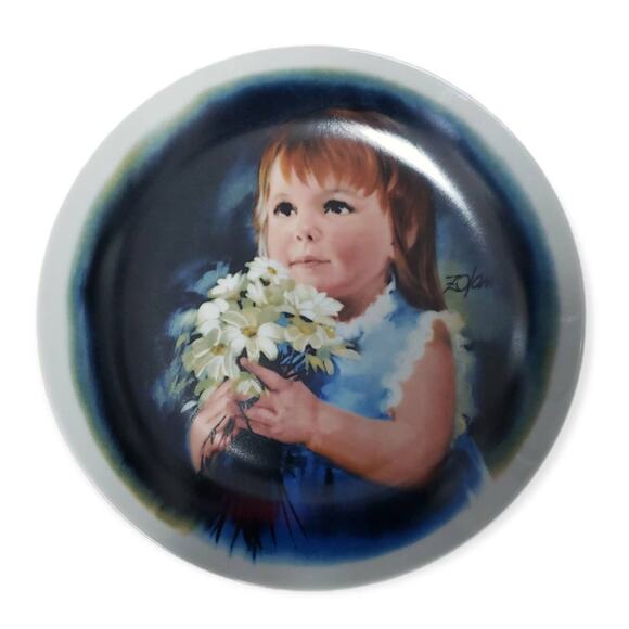 Zolan's Children Plate Collection FOR YOU by America's Beloved Donald Zolan - Picture 1 of 4